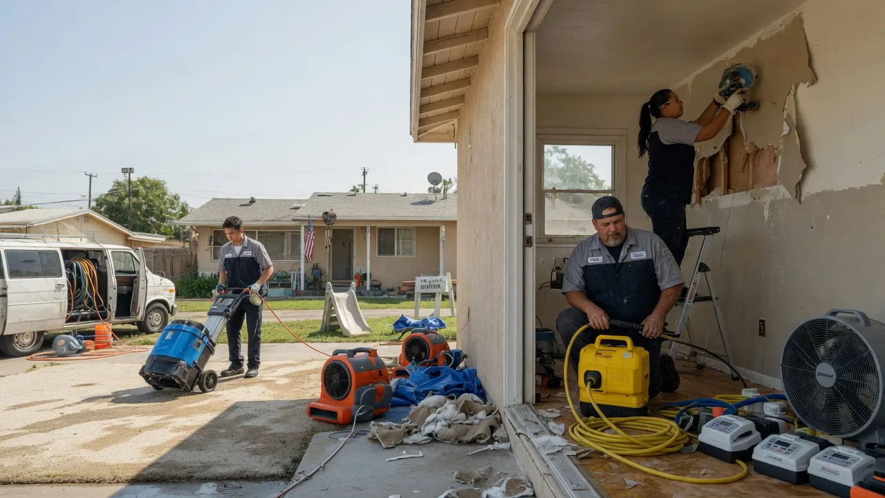 Water Damage Restoration in Fayetteville, TX near me